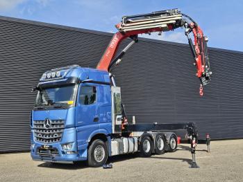 Mercedes-Benz 3353 8x4 / FASSI 71  T/M + JIB / CRANE / KRAN